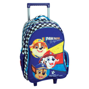 Paw Patrol Racing rullande skolväska, 46 cm