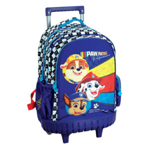 Paw Patrol Racing premium rullande skolväska, 42 cm