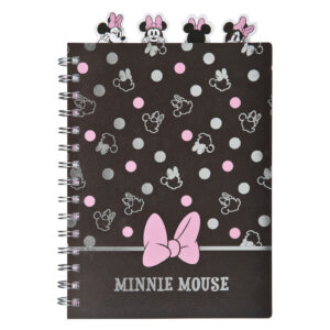 Disney Mimmi Pigg Love Your Life A5 anteckningsbok med avdelare