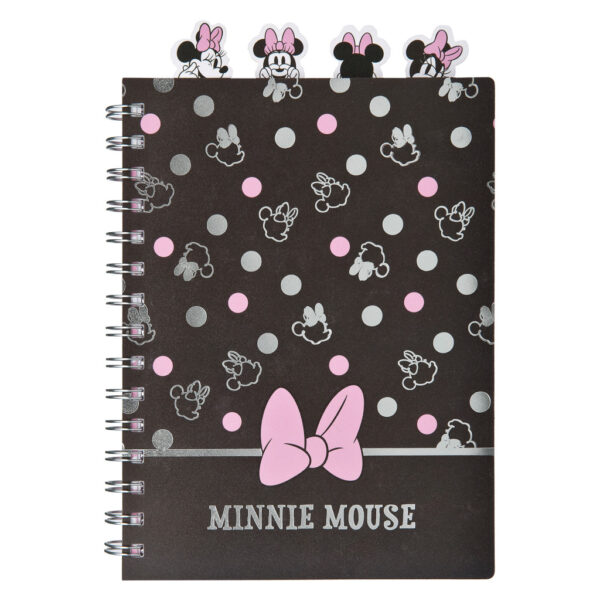 Disney Mimmi Pigg Love Your Life A5 anteckningsbok med avdelare