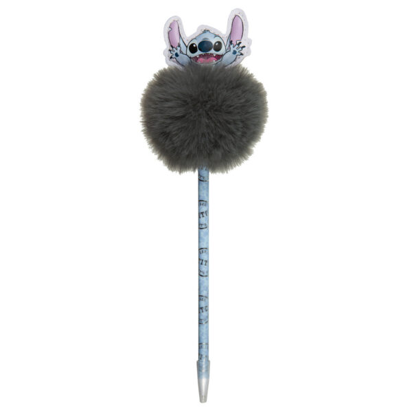 Disney Lilo och Stitch penna med pompom, 23 cm