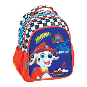 Paw Patrol Marshall Racing ryggsäck, väska 31 cm