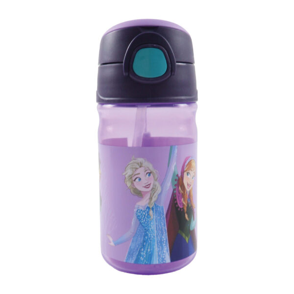 Disney Frost Modern Magic flaska med sugrör och krok, 350 ml