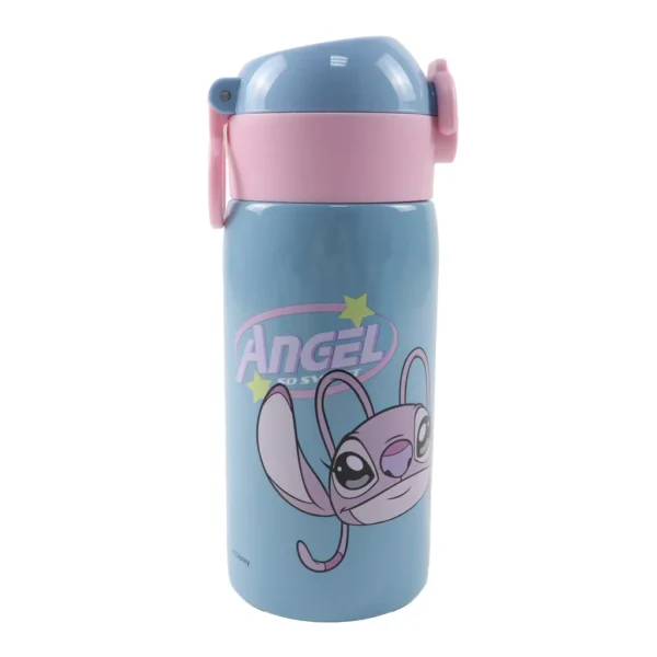 Disney Lilo och Stitch aluminiumflaska med sugrör, 500 ml - Bild 4
