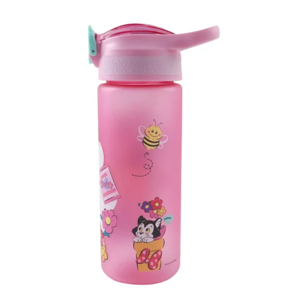 Disney Mimmi Pigg Kindness vattenflaska med sugrör, 600 ml - Bild 2