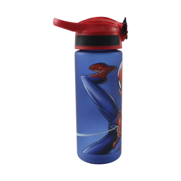 Spindelmannen Evergreen vattenflaska med sugrör, 600 ml - Bild 4