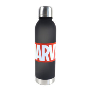 Avengers svart Marvel flaska med skruvlock 750 ml