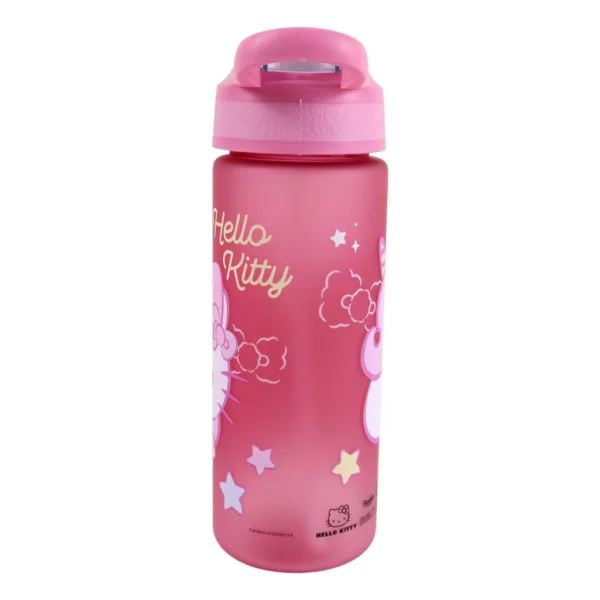 Hello Kitty Enhörning vattenflaska med sugrör 600 ml - Bild 3