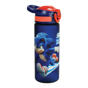Sonic the Hedgehog Totally Faster matt sugrörsflaska 600 ml