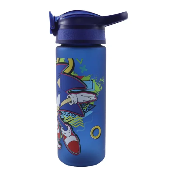 Sonic the Hedgehog Fast Lane vattenflaska med sugrör 600 ml - Bild 2
