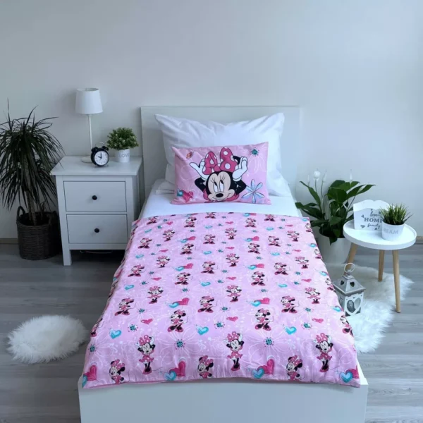 Disney Mimmi Pigg Flowers Påslakanset Barn 100x135 cm - Bild 3