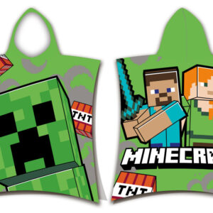 Minecraft TNT strandhandduk poncho 50x115 cm