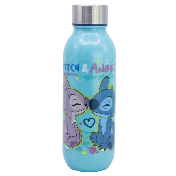 Disney Lilo och Stitch vattenflaska med skruvlock 640 ml