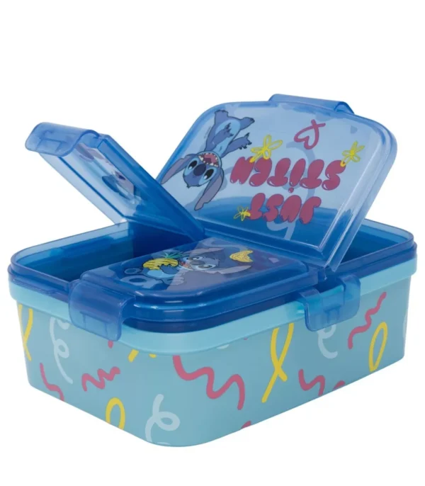 Disney Lilo och Stitch matlåda med 3 fack - Bild 3