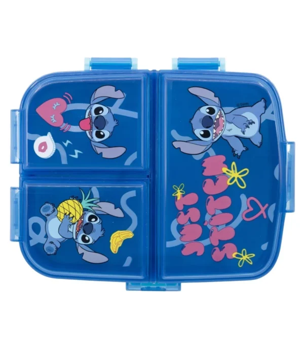 Disney Lilo och Stitch matlåda med 3 fack - Bild 2