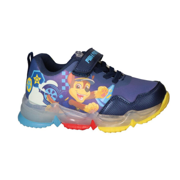 Paw Patrol Chase LED blinkande barnskor sneakers storlek 28