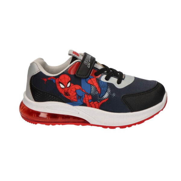 Spindelmannen Dark LED-flashande barnskor sneakers storlek 26