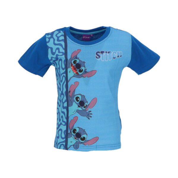Disney Lilo and Stitch Loving Look Blue kortärmad t-shirt barn 110 cm