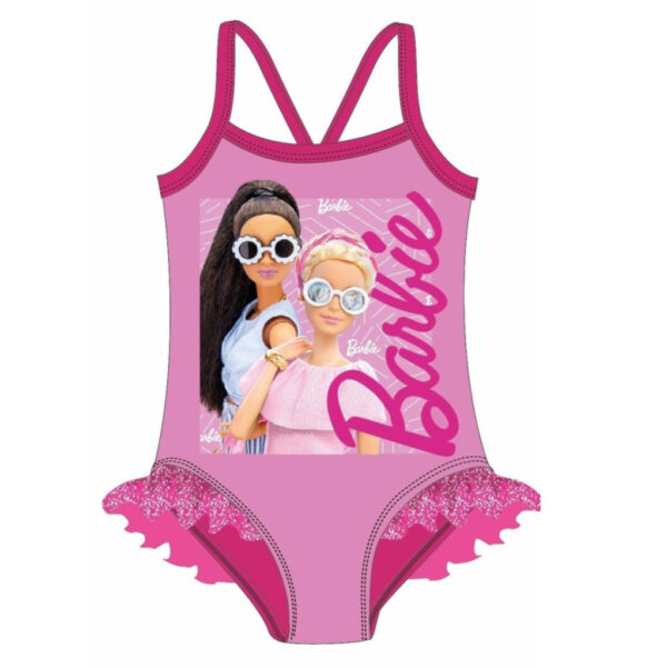 Barbie Style barnbaddräkt, storlek 5-6 år / 110-116 cm