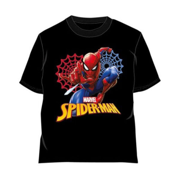 Spindelmannen Dynamic Hero svart kortärmad t-shirt barn 104 cm