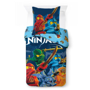 LEGO Ninjago bäddset 100 × 135 cm – 100 % bomull
