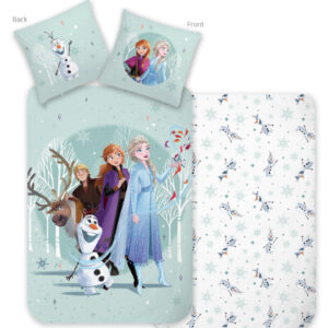 Disney Frozen Forest Adventure barnsängkläder 100×135 cm, 40×60 cm