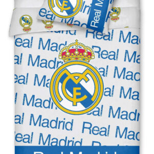 Real Madrid bäddset 140 × 200 cm – 100 % bomull