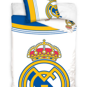 Real Madrid bäddset 140 × 200 cm – 100 % bomull
