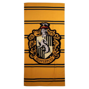 Harry Potter Hufflepuff badhandduk, strandhandduk 90x180 cm
