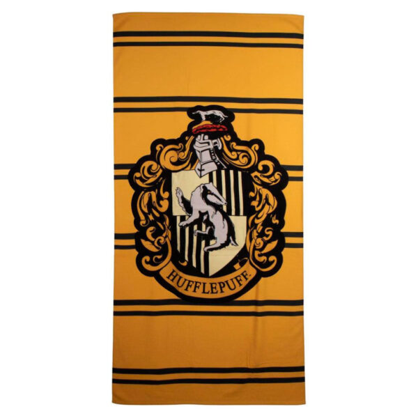Harry Potter Hufflepuff badhandduk, strandhandduk 90x180 cm