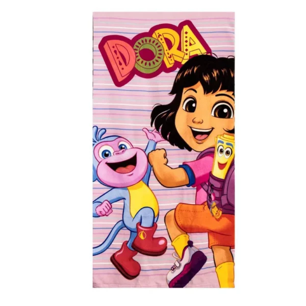 Dora Utforskaren handduk, gympåse och keps set - Bild 4