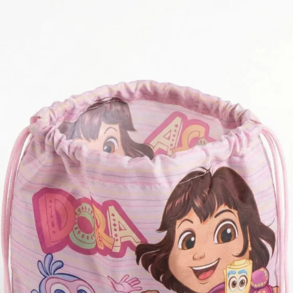 Dora Utforskaren handduk, gympåse och keps set - Bild 5