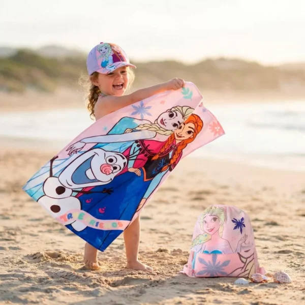 Disney Frost True Friends handduk, gympåse och keps set - Bild 5