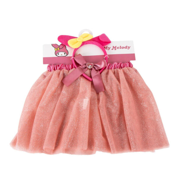 Hello Kitty MyMelody kjol- och diademset för barn 3–8 år / 98–128 cm