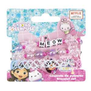 Hello Kitty Sweet Gabbys Dockskåp Meow Armbandsset 3 delar
