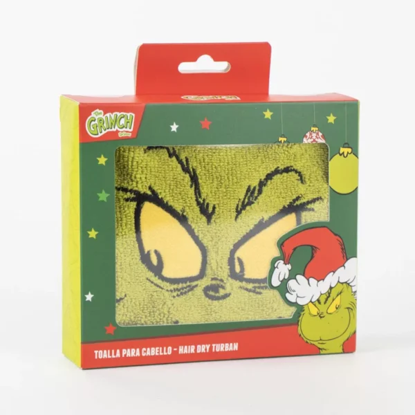 The Grinch hårturban – snabbtorkande hårhandduk - Bild 4