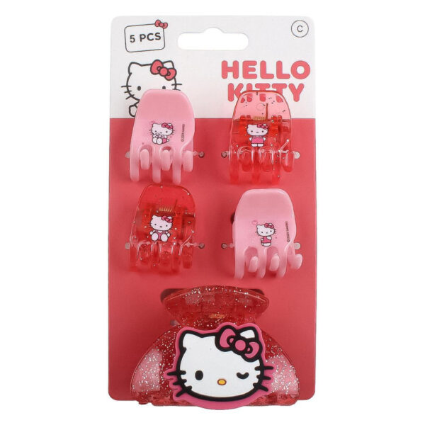 Hello Kitty hårklippset, 5 delar, rosa