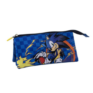 Sonic the Hedgehog Pennfodral med 3 fack 23 cm