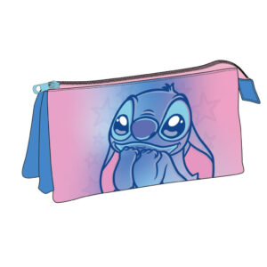 Disney Lilo och Stitch pennfodral med 3 fack 23 cm