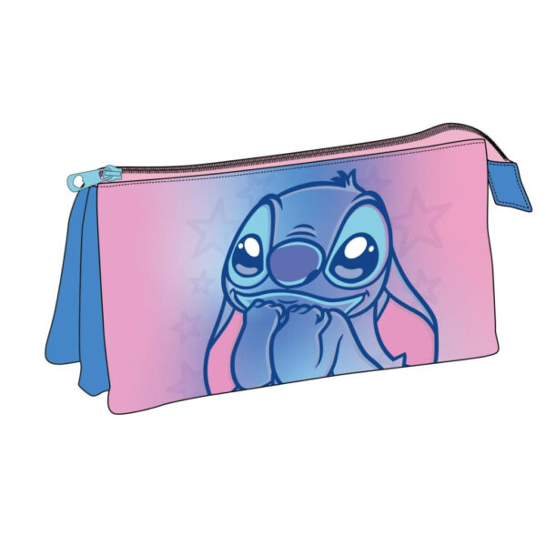 Disney Lilo och Stitch pennfodral med 3 fack 23 cm