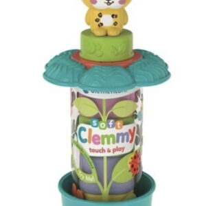 Colour Clemmy Garden Leopard mjukt byggset 7 delar Clementoni