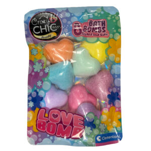 Crazy Chic Heart Clementoni badbombsset om 8