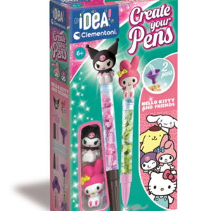 Hello Kitty Svart Kuromi pennmakarset Clementoni