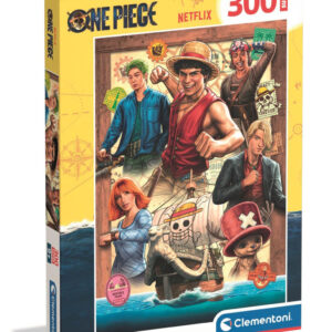 One Piece Treasure Hunt pussel 300 bitar Clementoni 48,5x33,5 cm