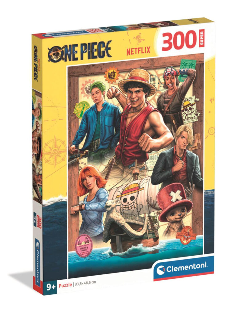 One Piece Treasure Hunt pussel 300 bitar Clementoni 48,5x33,5 cm
