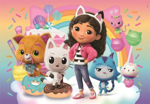 Gabbys Dockskåp Sweet Friends 2x20 bitars pussel Clementoni - Bild 2