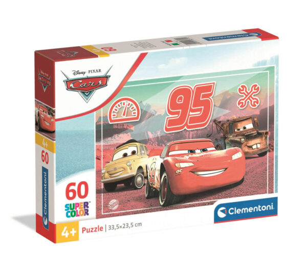 Disney Bilar Racing Team 60-bitars pussel Clementoni