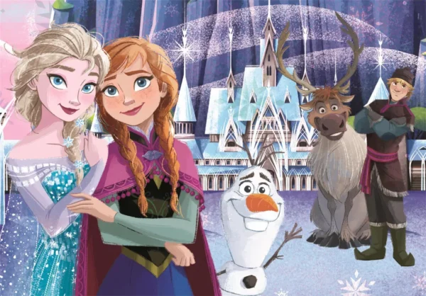 Disney Frost Winter Magic Clementoni 60-bitars pussel 33,5x23,5 cm - Bild 2