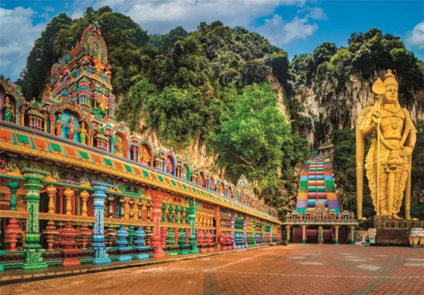 Art Batu Caves 1000-bitars Clementoni pussel - Bild 2