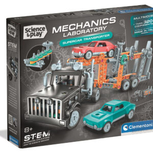 Vehicle Mechanics Biltransportör Byggsats Clementoni 32x26 cm